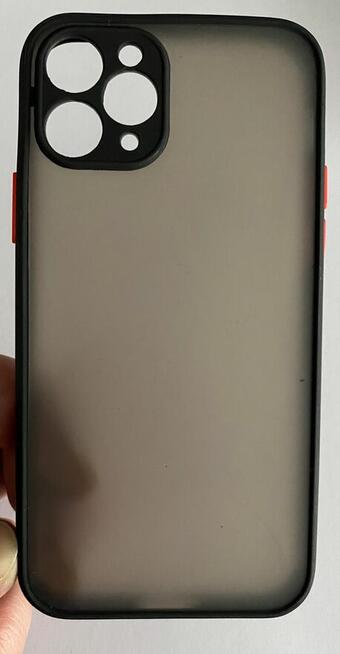 Stylowe, twarde etui do iPhone 11 Pro, przezroczyste i matowe