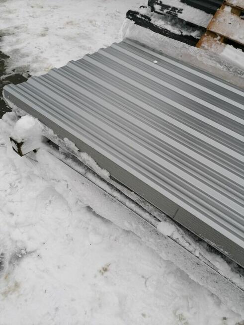 Tania Blacha 2 gatunek - srebrna - na szopę, garaż, wiatę