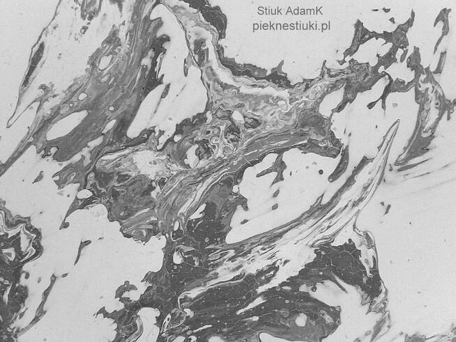 Szlachetne wyprawy ścienne imitujące marmur, granit.