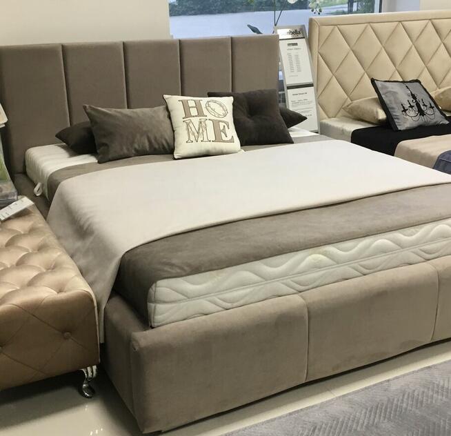 Panelowa forma zagłówka -łóżko VERONA 200x200 Transport GRAT