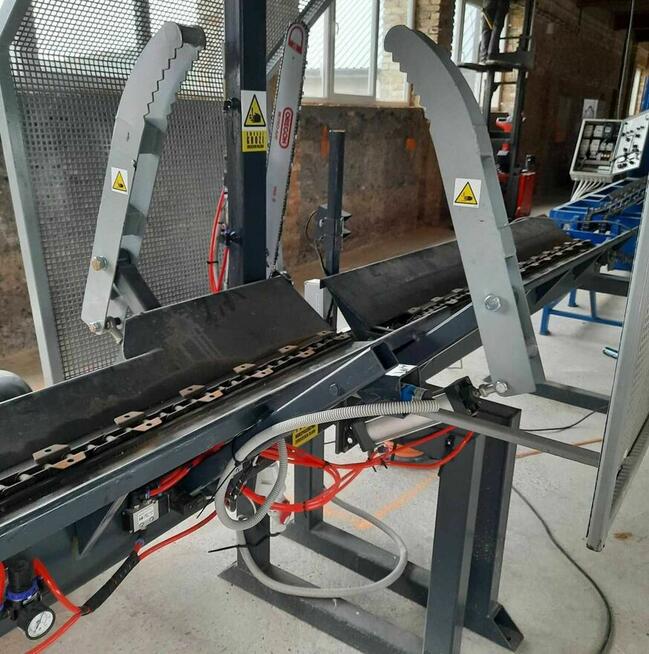 Przecinarka kłód dłużycy tartak producenci palet