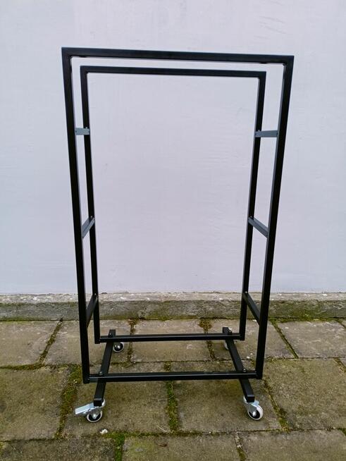 Duży stalowy kosz na Drewno Kominkowe LOFT