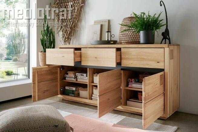 *Komoda dębowa 175x85x45zmontowana promocja.Raty%