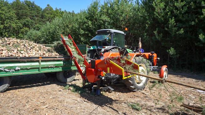 RĘBAK WOM MODEL R-100 + TAŚMOCIĄG 2,3M noży 4