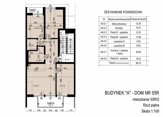 Mieszkanie 85 m2 z dużym balkonem Kraków Nowa Huta