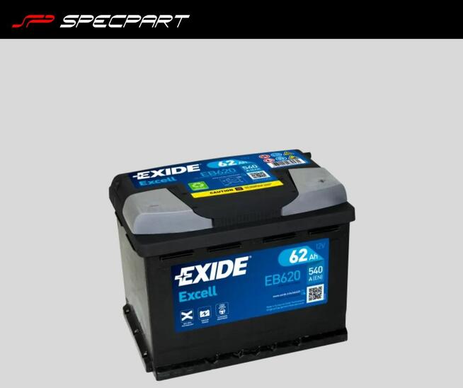 Akumulator EXIDE 62Ah 540A Specpart Szczecin