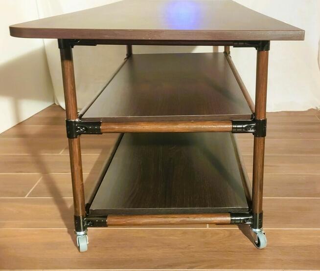 Stolik szafka, RTV Industrialny- loftowy wg. projektu