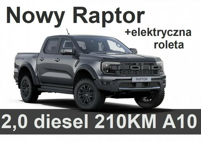 Ford Ranger Raptor Nowy Raptor 2,0 diesel 210KM Elektr. Roleta Super Niska Cena 3157zł