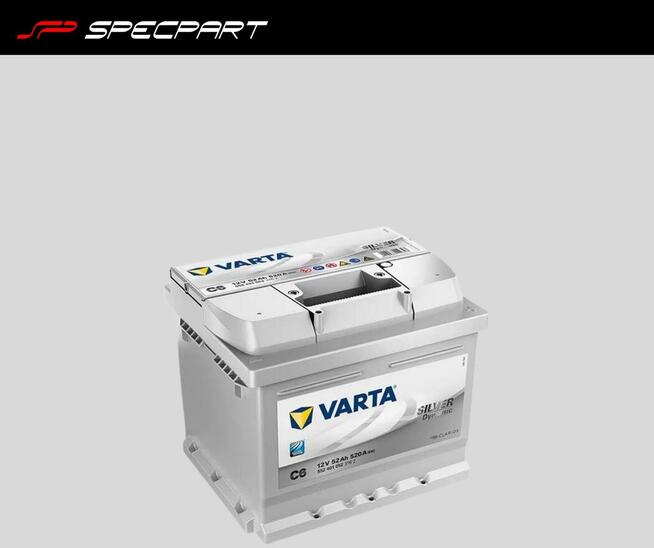 Akumulator VARTA Silver C6 52Ah 520A Specpart szczecin