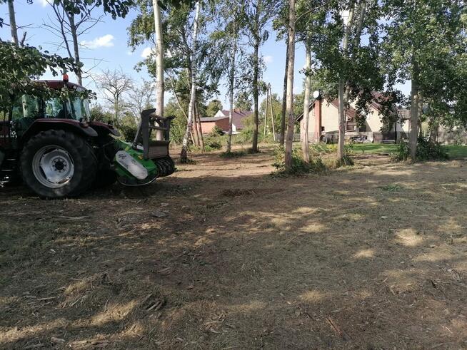 Mulczer leśny mulczowanie karczowanie czyszczenie działek