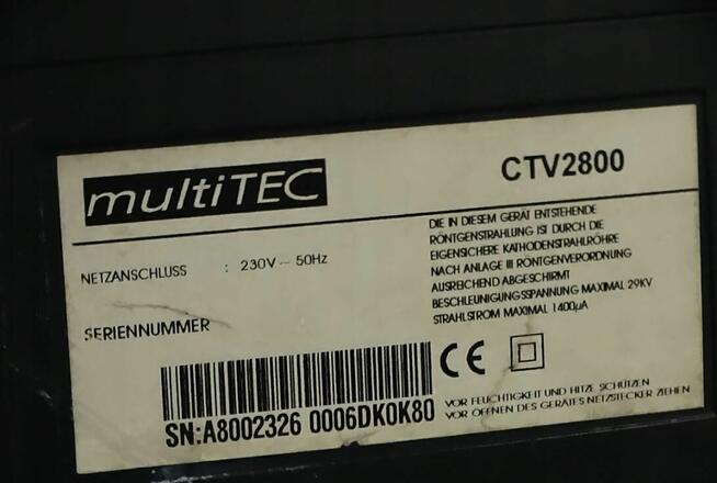 Telewizor MULTITEC CTV 2800 27 cali