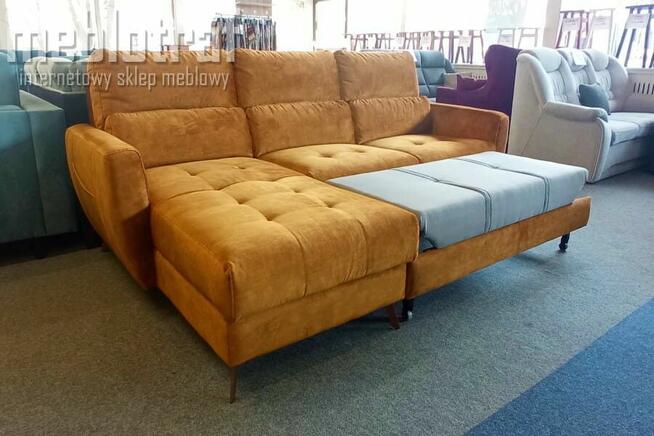 * Narożnik BENETTO funkcja spania ,pojemnik .Raty