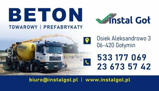 Beton towarowy- wszystkie klasy