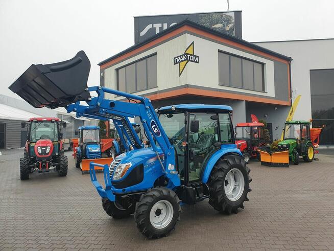 Nowy traktor ciągnik LS 57KM kabina klima +ładowacz gw.5lat