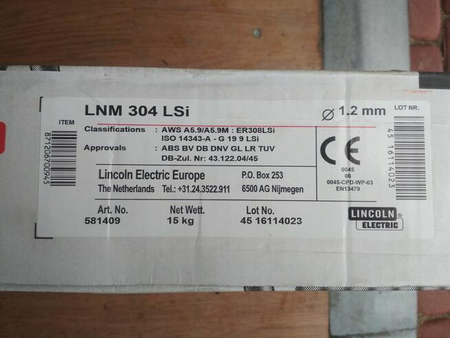 druty spawalnicze nierdzewka