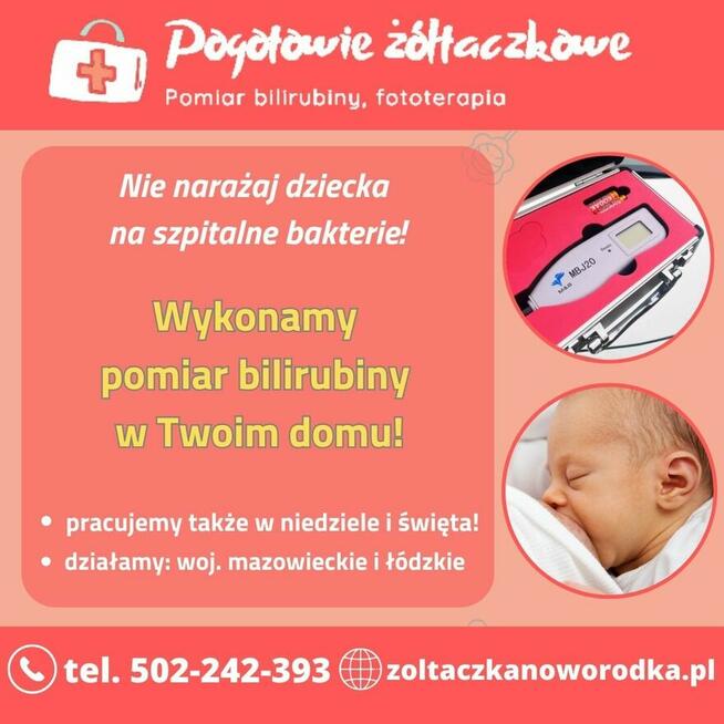 Pomiar bezinwazyjny bilirubiny u noworodka