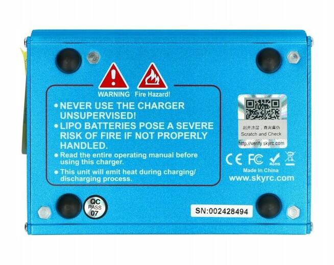 Ładowarka Akumulatorów.LiPo.AGM.Żelowe.REGENERUJE AKU.SkyRC