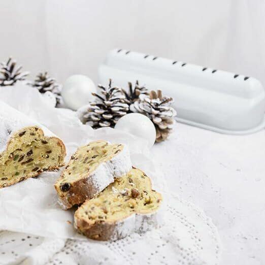 Dr. Oetker Stalowa forma na chałkę keks White Christmas Baki