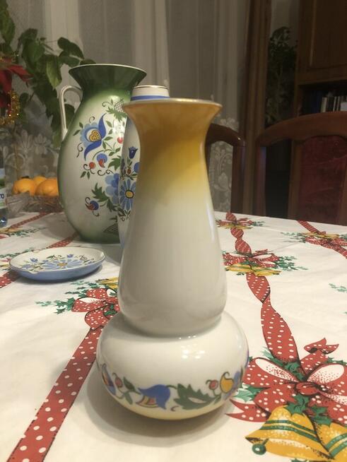 wazon z porcelany w Łubianie lata 70