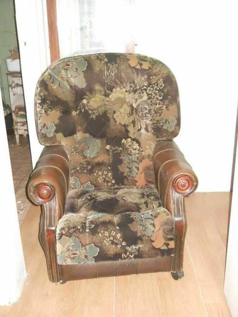 Niepowtarzalny Fotel PRL Vintage Retro Stylowy