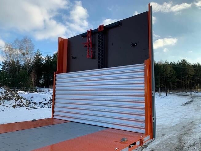 Naczepy płaskie modułowe poszerzane specjalne