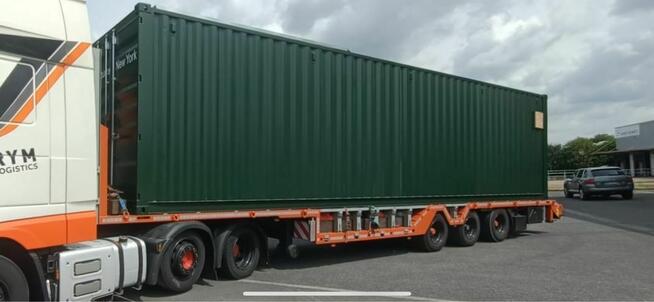 Naczepy płaskie modułowe poszerzane specjalne