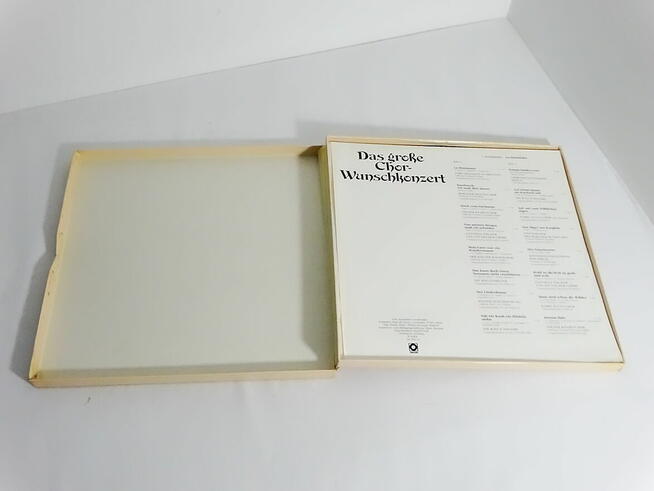 Das große Chor Wunschkonzert 3 x LP winyl