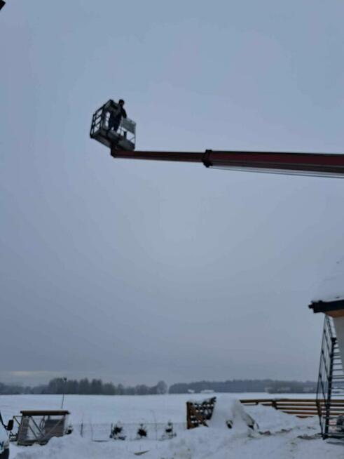 Zwyżka podnośnik koszowy 18m usługi