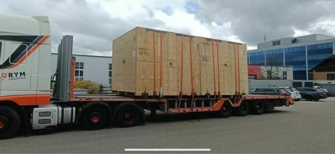 Naczepy płaskie modułowe poszerzane specjalne