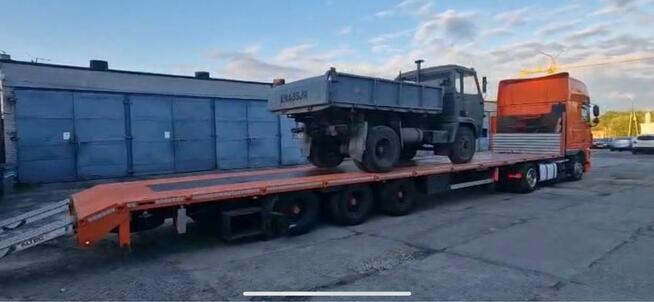 Naczepy płaskie modułowe poszerzane specjalne