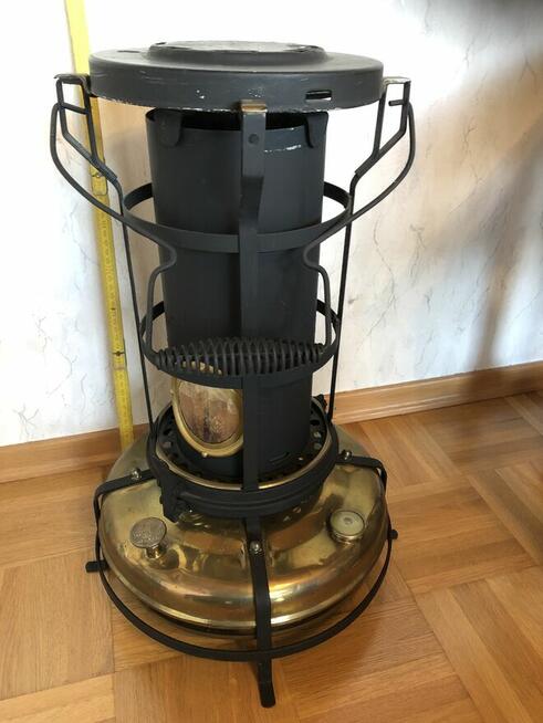 Samowar piecyk angielski czajnik mosiezny