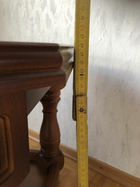 Stolik z litego drewna