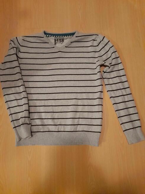Sweter dla chłopca szary reserved r. 158