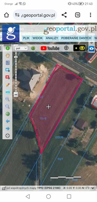 Sprzedam działkę budowlaną