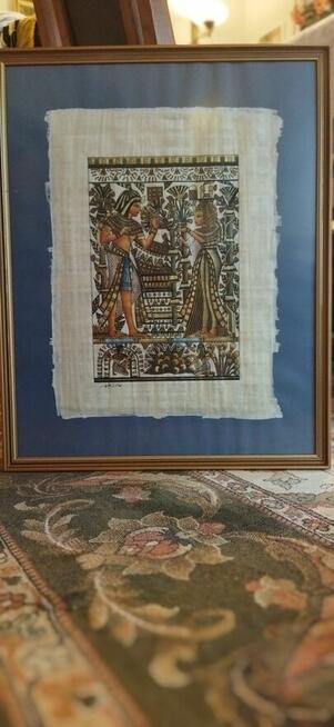 Papirusy przywiezione z Egiptu. Portrety z Fajum.