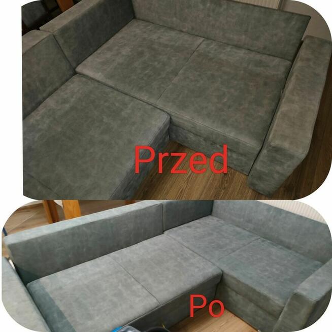 Clean Up pranie tapicerki narożników kanap samochodow