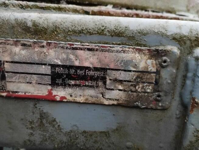 Przyczepa dłużyca z papierami solidna niemiecka 3,5 tony do