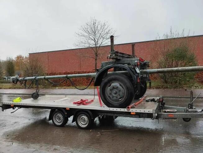 Przyczepa dłużyca z papierami solidna niemiecka 3,5 tony do