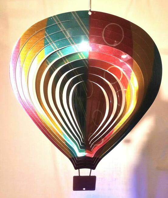 Balon wieczna wietrzna ozdoba 3D, Wind Spinner, kręciołek