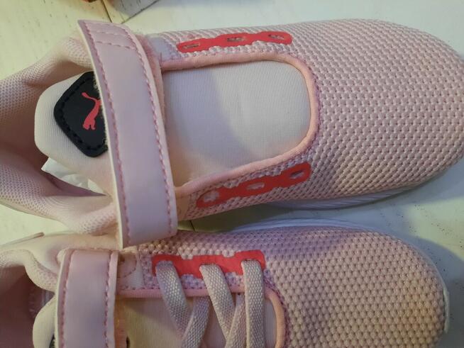 26 PUMA Flyer Runner V Dziecięce buty różowe 17-18 cm