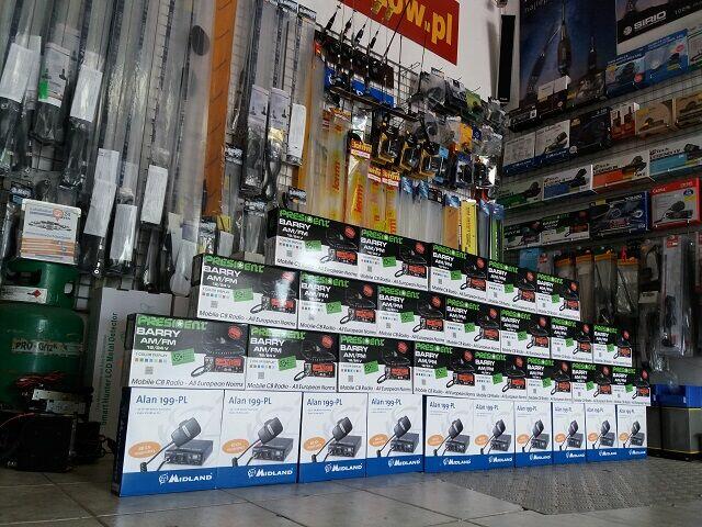 Antena CB do Mercedes Actros Trucks TIR