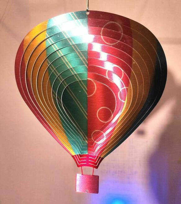 Balon wieczna wietrzna ozdoba 3D, Wind Spinner, kręciołek