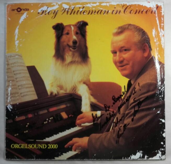 Koncert muzyki organowej, gra Roy Whiteman, winyl