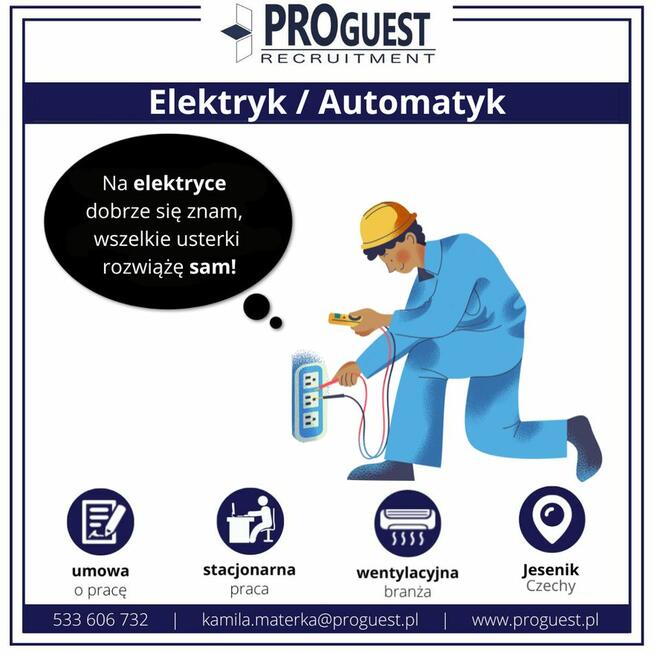 Elektryk / Automatyk