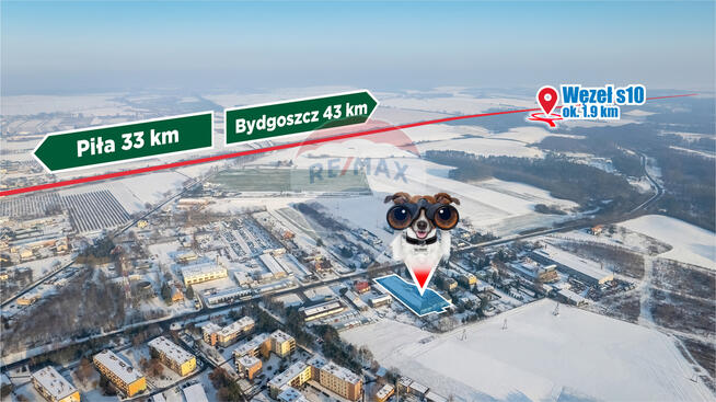 Nieruchomość inwestycyjna - Sprzedaż - Wyrzysk.