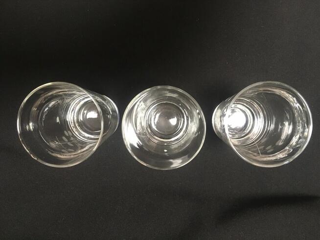 PRL stare literatki szlifowane grawerowane