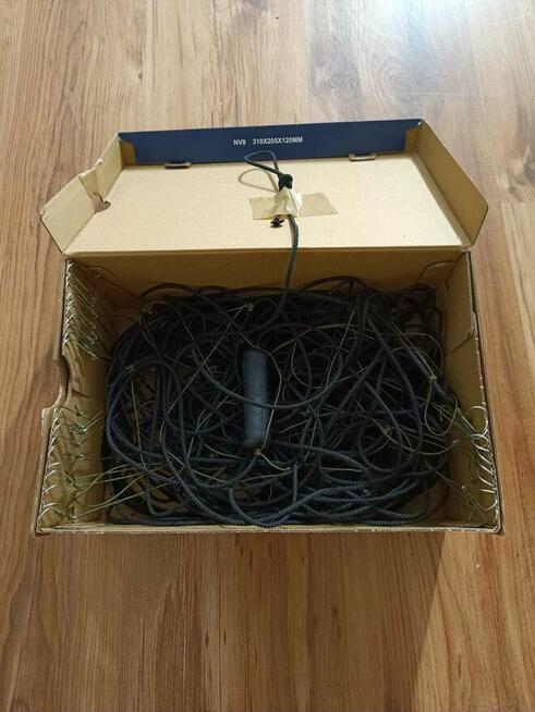 Sznur na Węgorza . Żaki węgorzowe szyte ręcznie