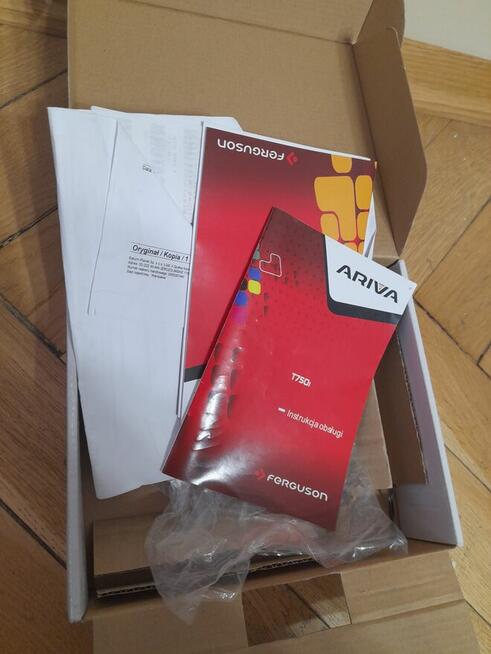 Sprzedam Tunera tv naziemnej ARIVA T750i. Cena 11zł.