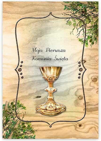 zaproszenia komunijne na komunię ze zdjęciem dziecka foto