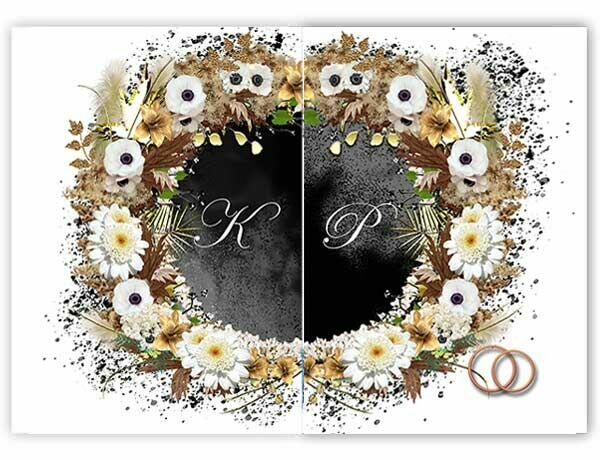 zaproszenia ślubne na ślub ze zdjęciem fotomontaż